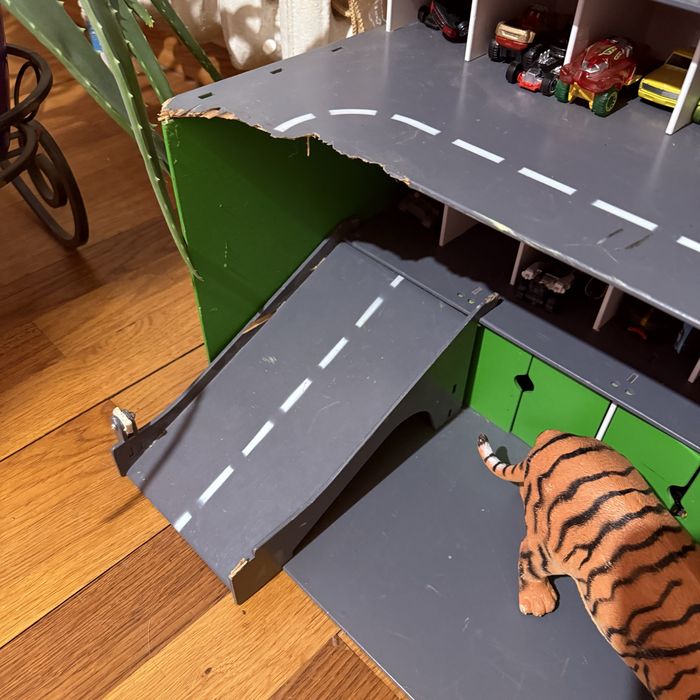 Дитячий гараж парковка для машинок hot wheels новорічний подарок