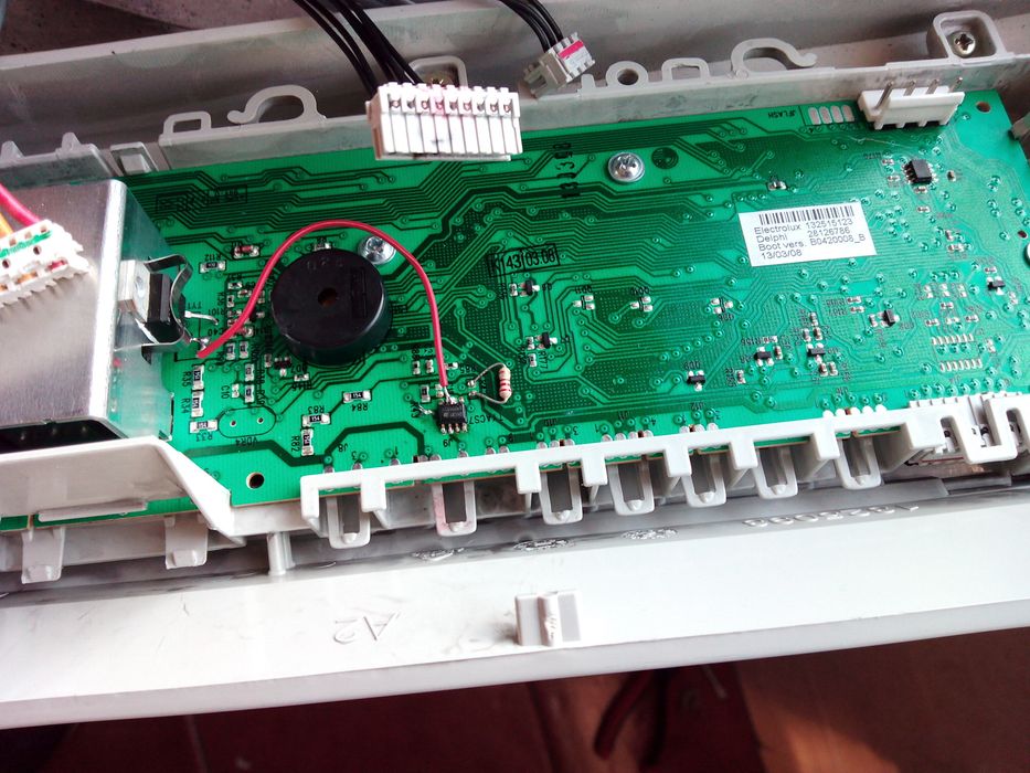 Painel placa modulo de comando para Electrolux Inspire 7KG EWF 10480