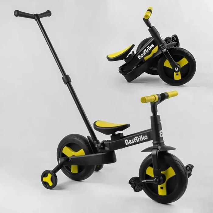 Дитячий триколісний велосипед-трансформер Best Trike