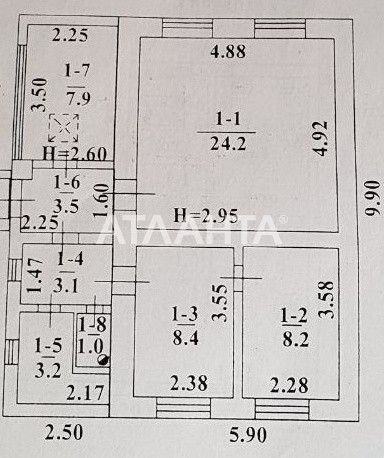 Большой дом для большой семьи в с.Нерубайское/Одесса