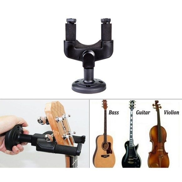 Suporte de parede para guitarra, viola, violino, etc - novo