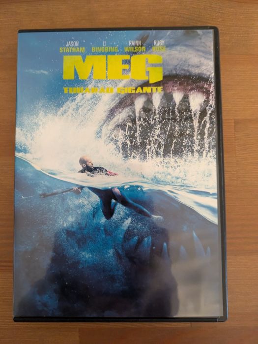 DVD " Meg - Tubarão Gigante" 2018 (Como Novo)