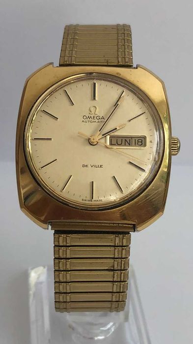 Omega de Ville Automatic Day Date, męski, pozłacany, super Starachowice