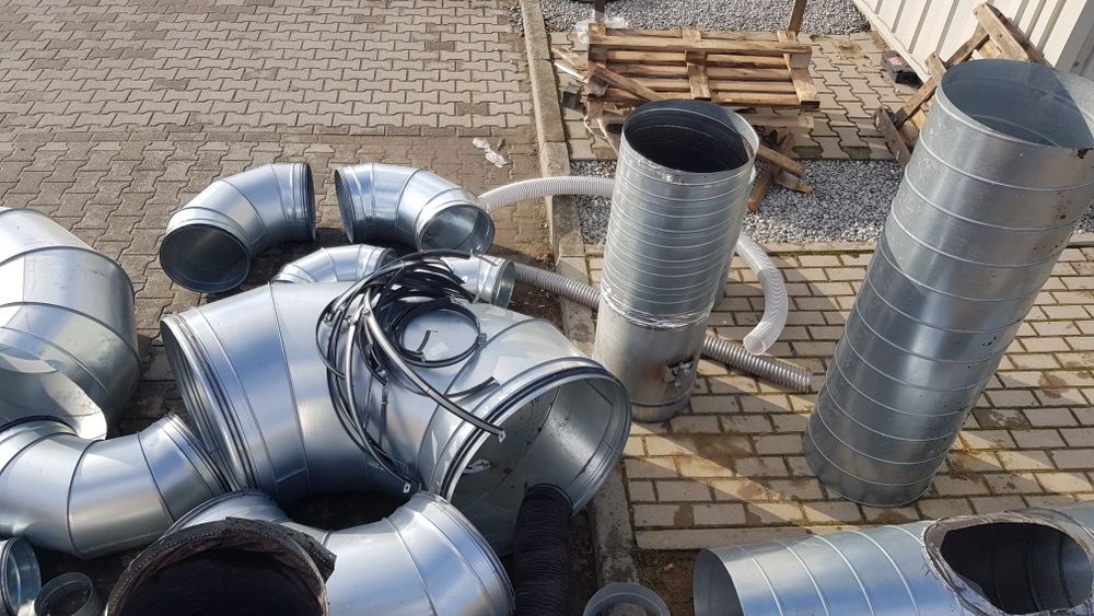 Rury wentylacyjne, trójniki,kolana