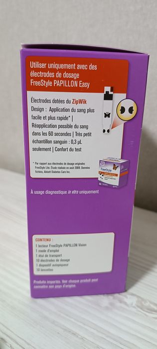 Прилад для вимірювання цукру у крові