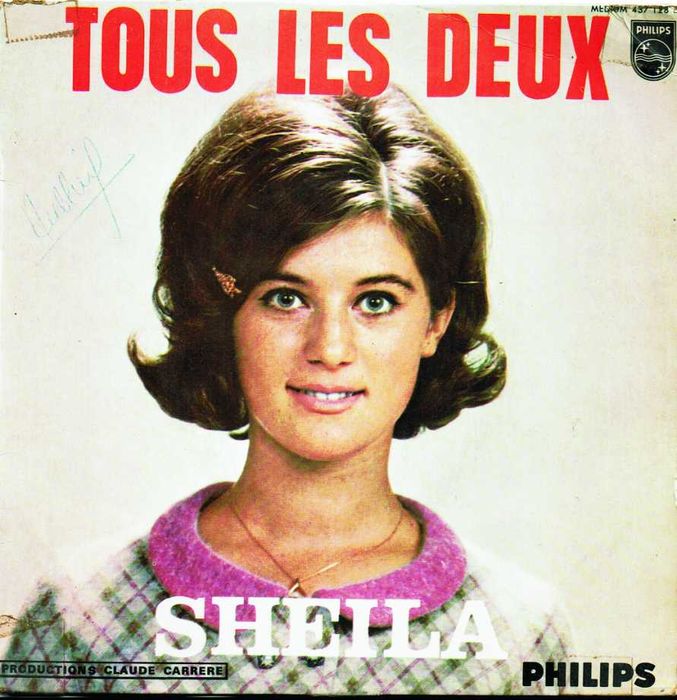 Sheila – Tous Les Deux - 7" made in France -  1965  Philips