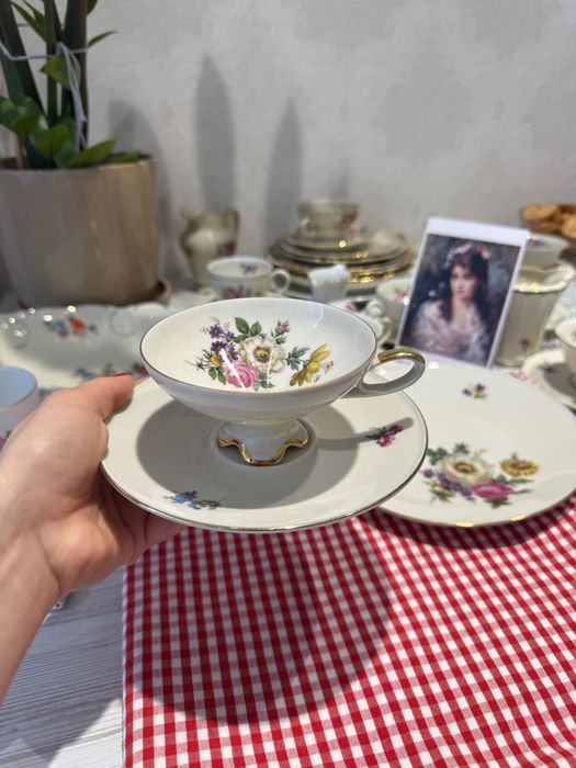 Красиве німецьке кавове тріо