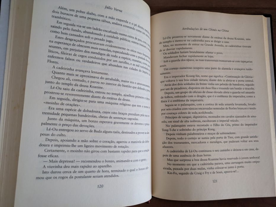 L " Atribulações de um Chinês na China " Júlio Verne (Opt. Estado)