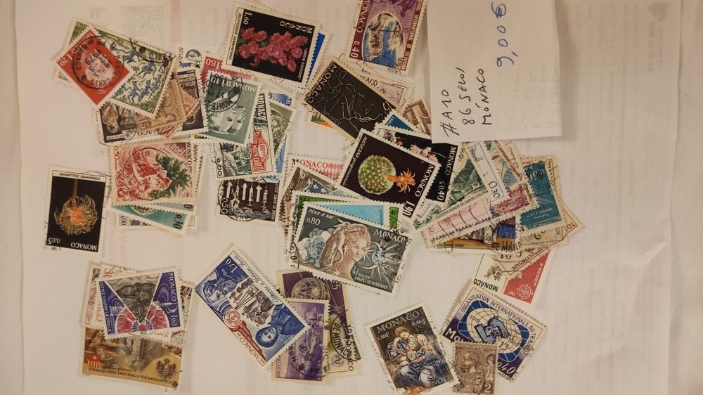 Vários lotes de selos (B)