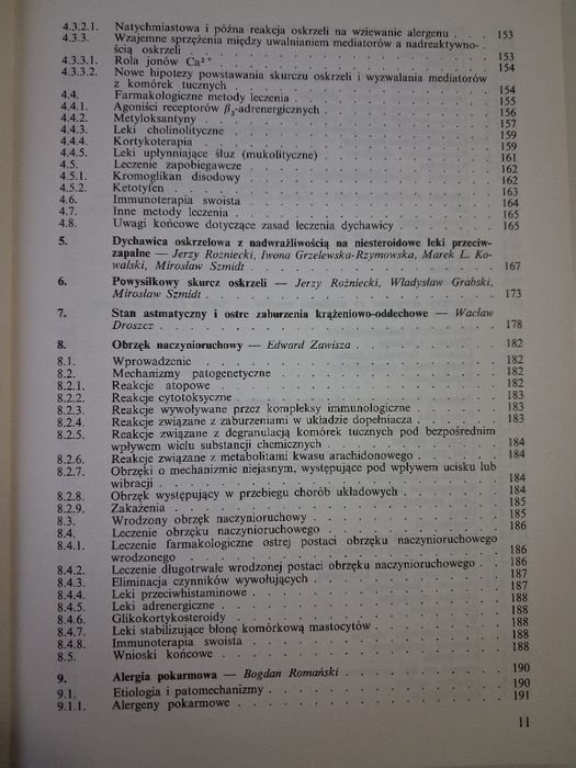 Farmakoterapia chorób alergicznych - Chyrek-Borowska, Wiśniewska