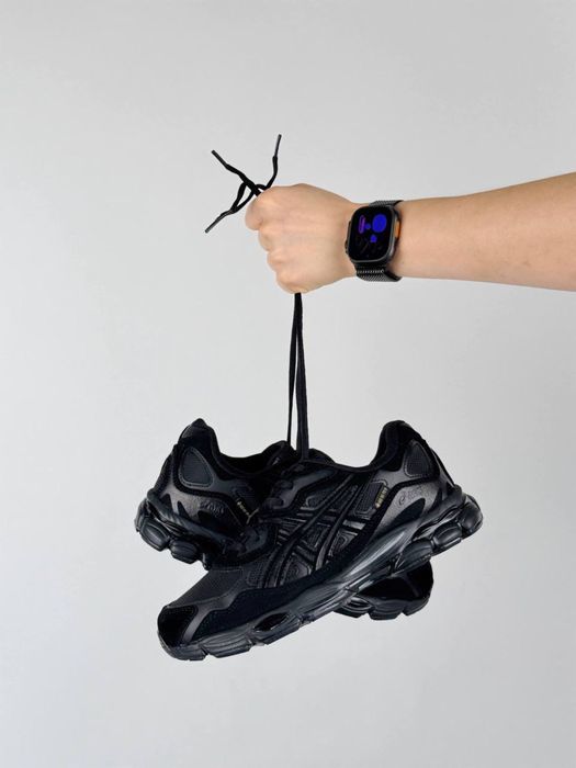 Жіночі чорні кросівки Asics! Нові! Оплата при отриманні! Розміри: 37,38,39,40,41