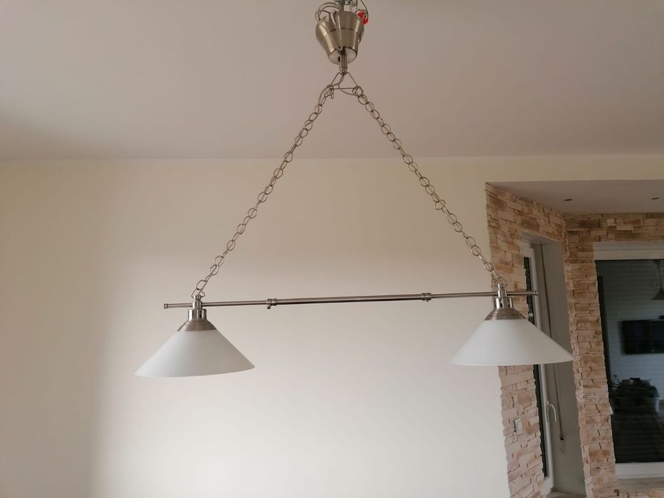 Lampa wisząca podwójna