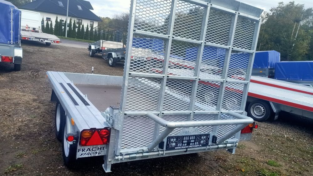 Przyczepa do minikoparki laweta  300x150 350x180 2osie 2700 3osie 3500