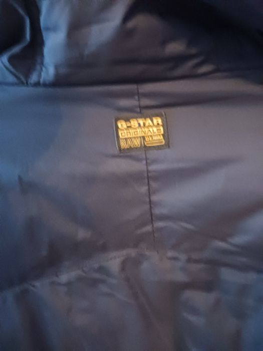 Parka raw g-star granatowa