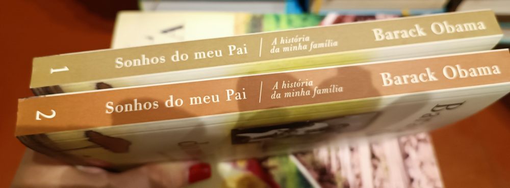 Sonhos do meu Pai - de Barack Obama - 2 Volumes - BARATÍSSIMOS