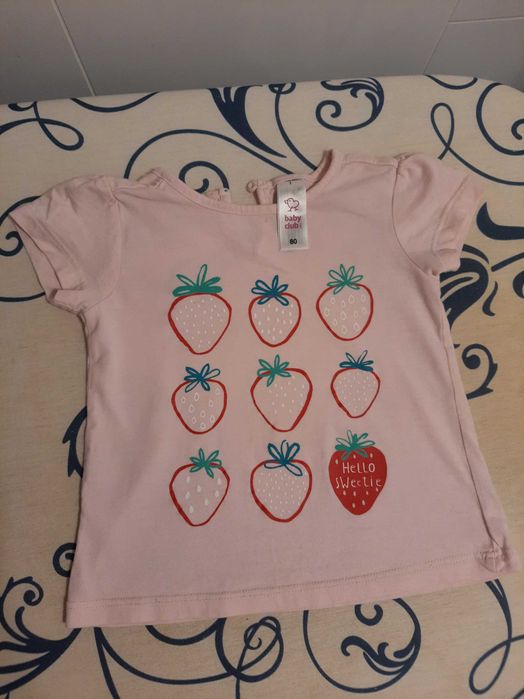 Bluzka 80 dla dziewczynki t shirt