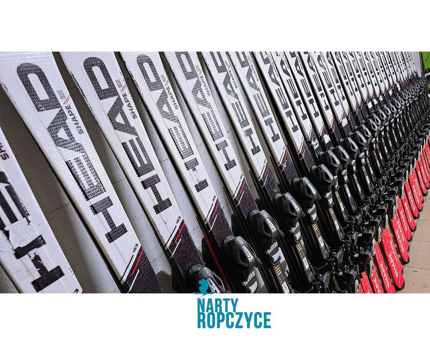 NartyRopczyce HEAD Narty 163 RX SHAPE PAKIET