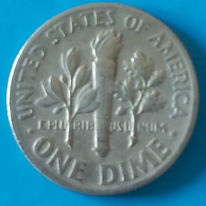 ONE DIME de 1972 dos USA