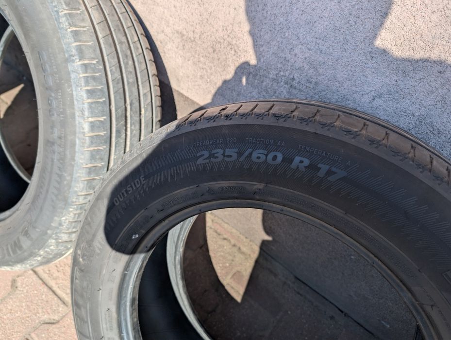 Opony lato 235/60r17 Michelin