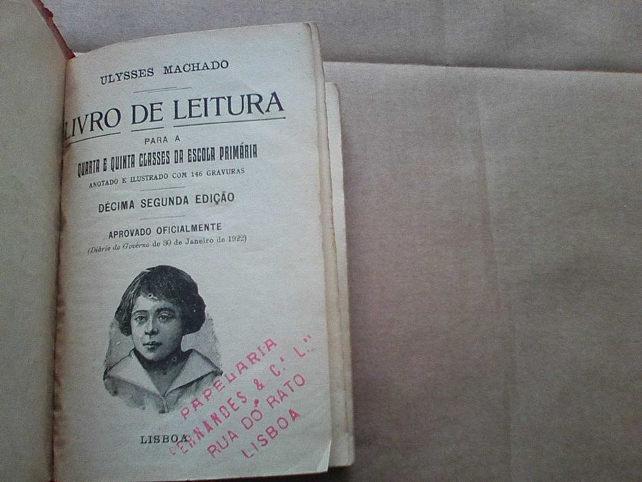 Livro de Leitura  - Quarta e Quinta classe