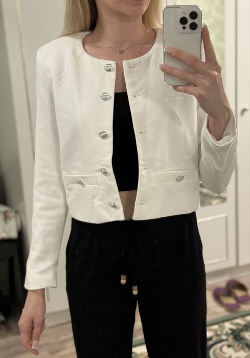 Піджак SINSAY жіночий білий