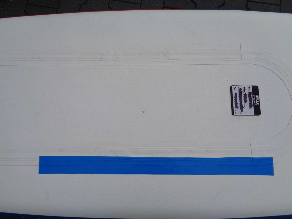 Deska SUP F2 Paddle-Board 320cm pływania 2x komora wiosło pompka DEMO