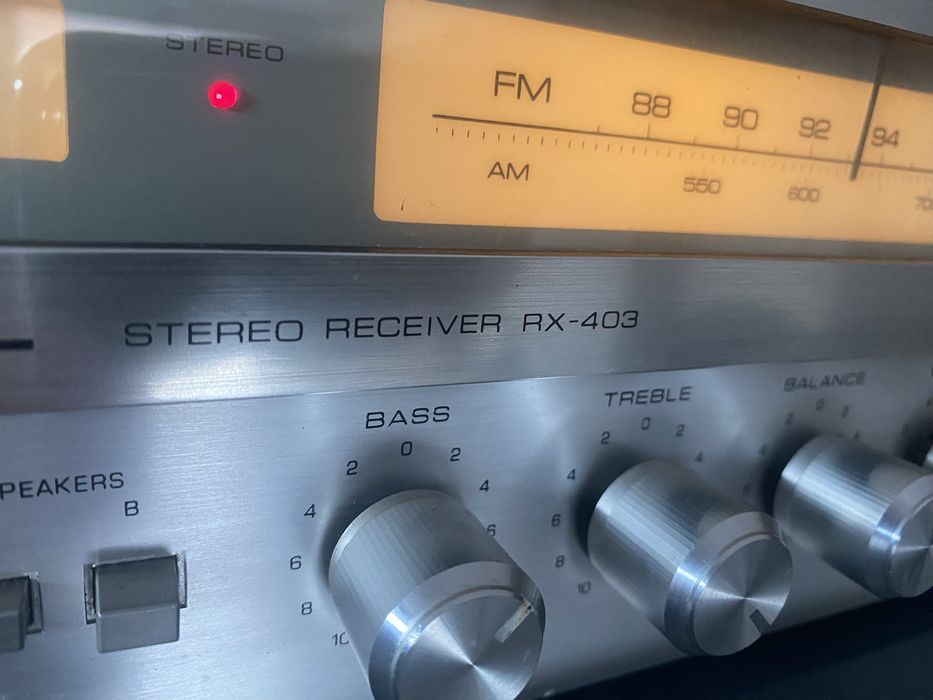 Zestaw Rotel amplituner plus deck