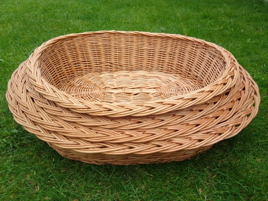 Wiklinowe budy, legowiska dla psów i kotów, nowe, różne rozmiary.