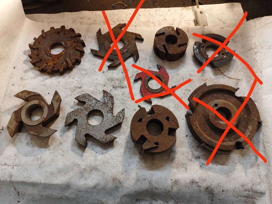 Фрезы по дереву , производства СССР. Круги алмазные по бетону.Рубанок