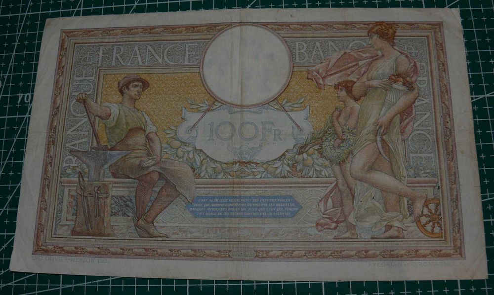 Francja 100 franków 1937 P.78 Rzadki
