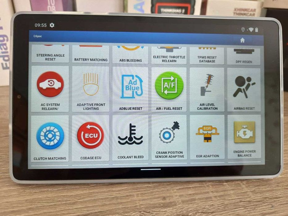 Автосканер Thinkcar Thinkdiag 2 + Diagzone pro, Максимальний FIX опція