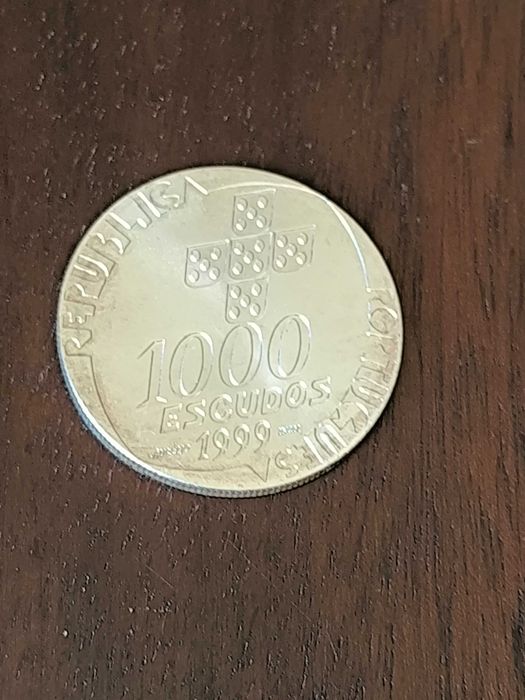 1999 - Moeda comemorativa 1000 escudos "25 de Abril - 25 anos"