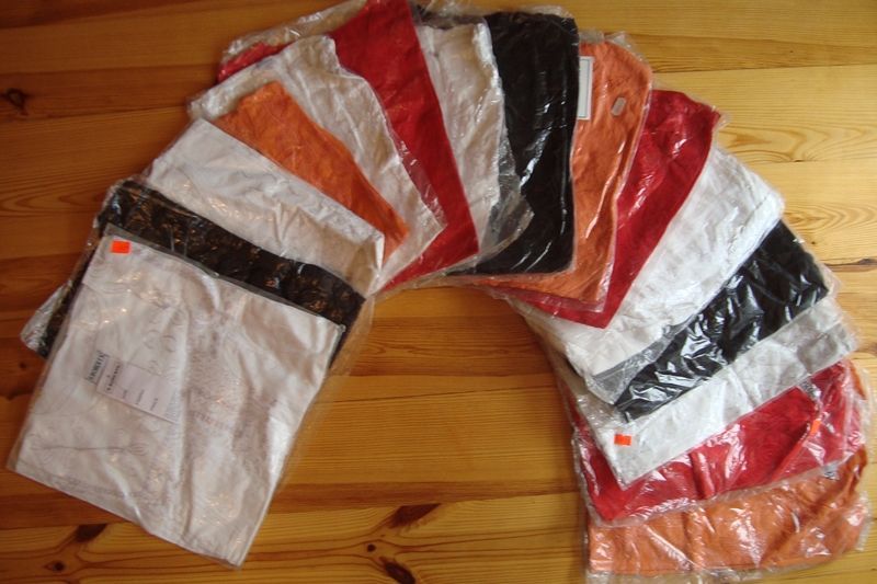 Biała duża bluzka,tunika roz.XL/XXL indyjska-ciążowa