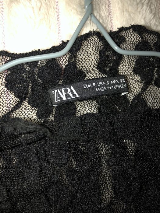 Кружевне боді Zara