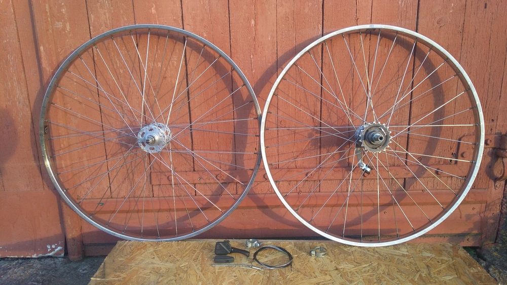 Колеса з нержавіючої сталі 26" планетарка SACHS Germany вілсет