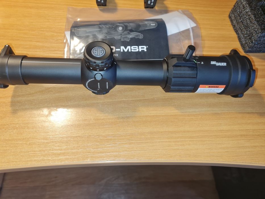 Продам приціл SIG SAUER TANGO-MSR 1-6/28 6тикратний  загонник і є 8ми кратний