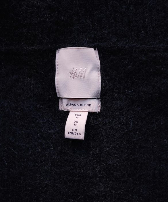 Sweter alpaka + wełna H&M/Roz M/L