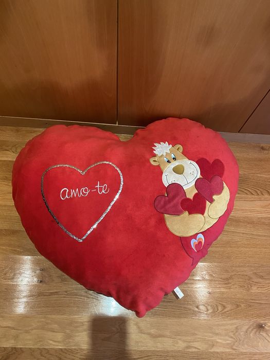 Peluche coração grande