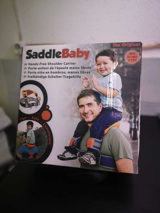 Assento de transporte de criança em ombros