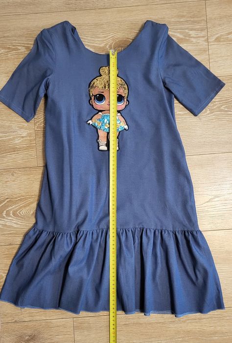 Сукня lol вільний стиль нове синя сукня 122 -136