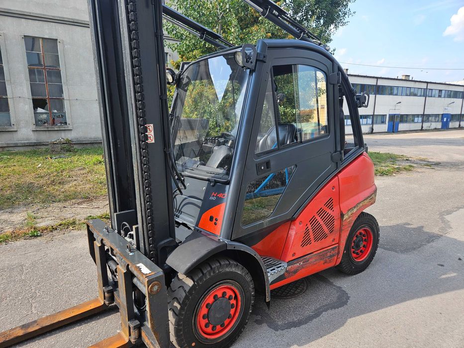 Wózek widłowy LINDE H40T-02 2019r Kabina Pozycjoner 7997mth