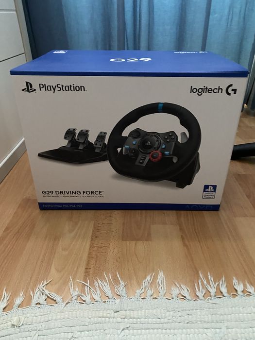 Cockpit Simracing Completo: Volante G29 + Pedais + Suporte