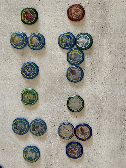 42 tazos nox Pokémon