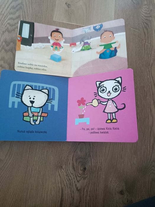 Kici kocia 12 książek 1 siku na nocniku mega paka