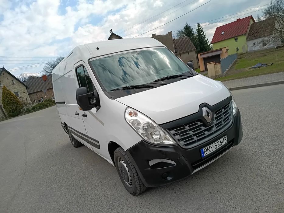 Renault MASTER L2H2 WEBASTO KLIMA DOBRY BUS DO JAZDY BEZ ADBLUE  RENAULT MASTER L2H2 WEBASTO Klimatyzacja Hak Holowniczy Bus Dostawczy