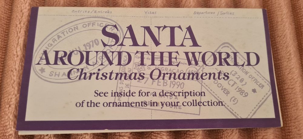 Vendo rara coleção de pais natal.