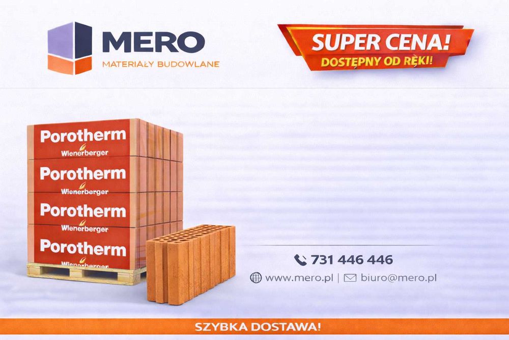 Porotherm 11,5 P+W - pustak ceramiczny