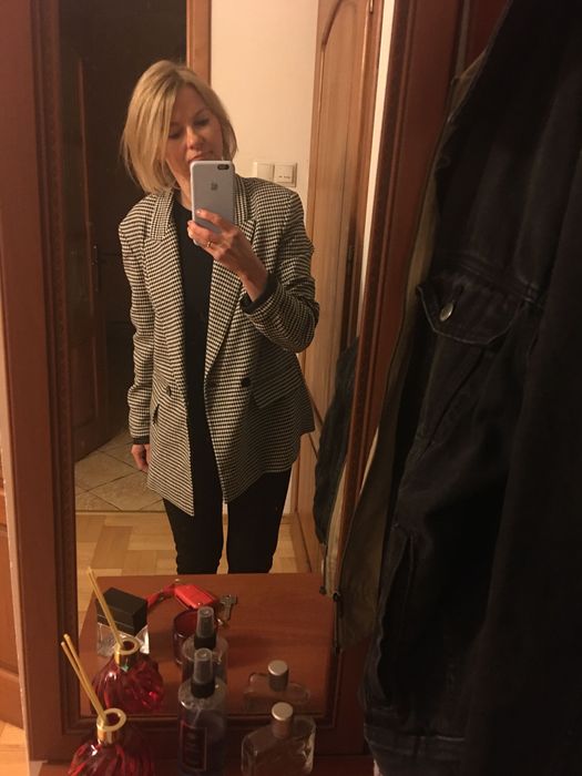 Marynarka Zara S pepitka