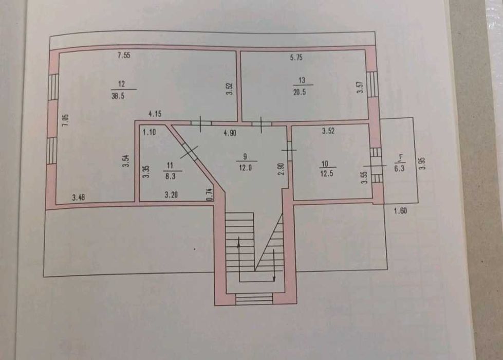 (13) Продам 2-поверховий будинок поблизу Великодолинського.