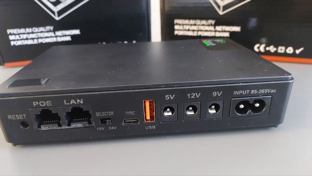 ДБЖ для роутера UPS 5V/9V/12V 10400mAh / DC1018P ИБП